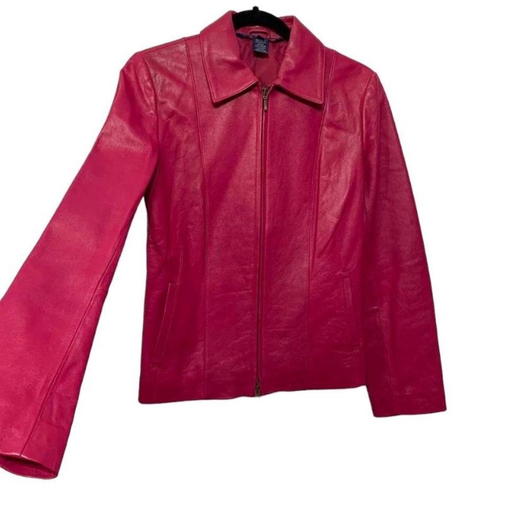 Y2K Vintage Catherine Stewart Leather Jacket